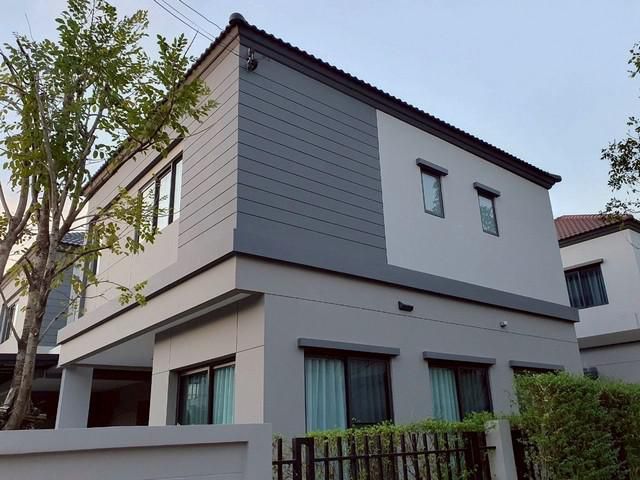 ขาย บ้านแฝดหลังมุม โครงการ วี คอมพาวด์ ราชพฤกษ์-ปิ่นเกล้า