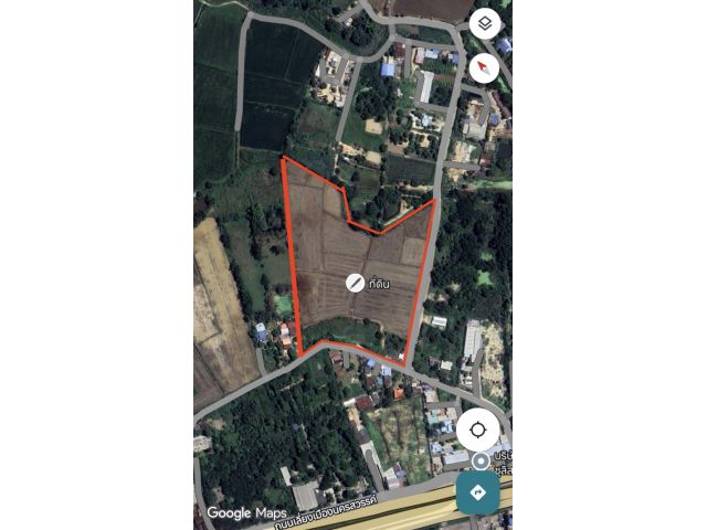 ขายที่ดินนครสวรรค์ เมืองนครสวรรค์ ราคาดีใกล้ตัวเมืองเหมาะสำหรับลงทุน