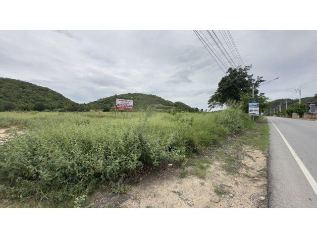 ขายที่ดินแปลงใหญ่ 16-1-16.9 ไร่  ทำเลดี วิวภูเขา อำเภอหัวหิน จังหวัดประจวบฯ