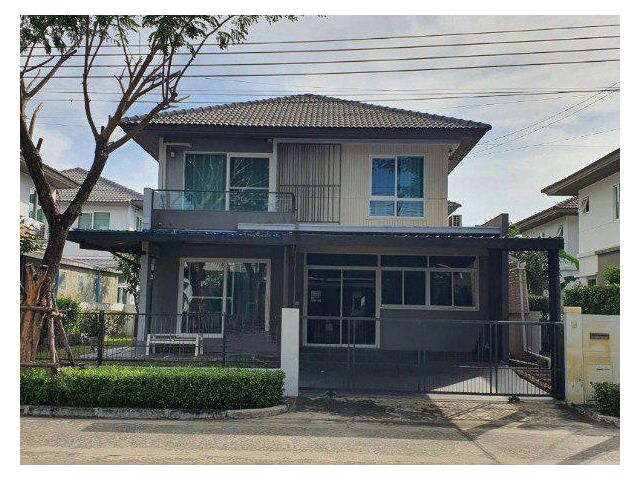 ให้เช่าบ้านเดี่ยวย่านวัดศรีวารีน้อย โครงการหมู่บ้านพฤกษ์ลดา สุวรรณภูมิ ซอยลาดกระบัง 54