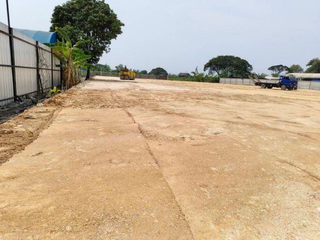 PK814ให้เช่า ทำเลทอง ให้เช่าที่ดินขนาด 4 ไร่ ขาด 1 งาน บนถนนบางพลี-ตำหรุ ทำเลศักยภาพเยี่ยม ติดปั๊มบางจ