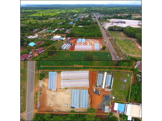 ***ขายที่ดิน3ไร่ พร้อมสิ่งปลูกสร้าง อ.ครบุรี จ.นครราชสีมา***