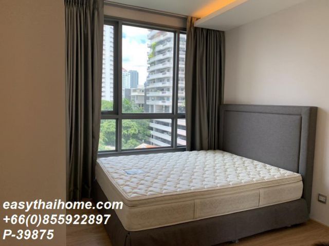 P-40151 ให้เช่า คอนโด ริทึ่ม เอกมัย Soi Sukhumvit 63, Khlong Tan Nuea, Watthana, Bangkok พร้อมอยู่ ราคาถูก Line Id @easy