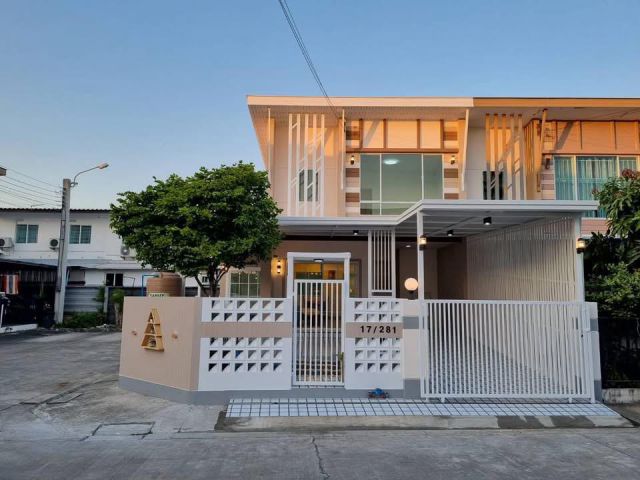 หมู่บ้านพฤกษาไพร์ม ซอยกันตนาบางใหญ่