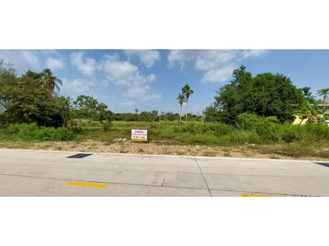 ขายถูกมาก!! ที่ดินติดถนน 2-1-24 ไร่ ทำเลทอง อ.บางละมุง ชลบุรี ใกล้หาดบ้านอำเภอ ใกล้ถนนสุขุมวิท 3 นาที