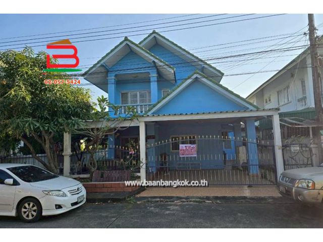 บ้านเดี่ยว หมู่บ้าน เอ.ซี.เฮ้าส์ 2 ลำลูกกาคลอง4 เนื้อที่ 55.3 ตรว. (ด้านหลัง ตลาดเอซี.คลอง4) อำเภอลำลูกกา ปทุมธานี