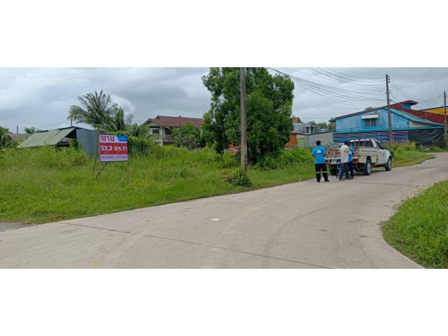 ที่ดิน 2 ห้อง แปลงงาม ใจกลางเมืองเมืองเขารูปช้าง