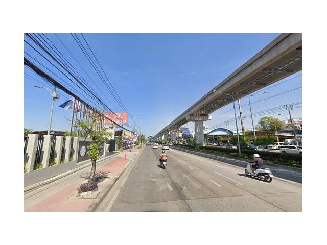 ขายที่ดินพร้อมสิ่งปลูกสร้าง ถนนศรีนครินทร์ ใกล้ MRT ศรีนุช