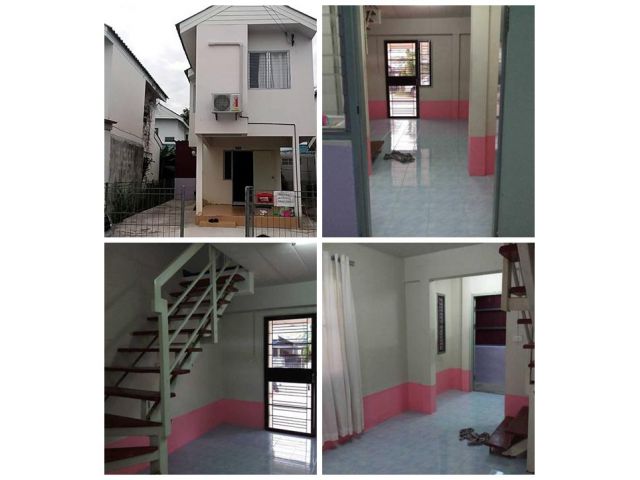 ให้เช่าบ้านโคราช ราคาถูก 2ชั้น โครงการ เอื้ออาทรโชคชัย อ.โชคชัย จ.นครราชสีมา พร้อมแอร์ ใกล้มหาวิทยาลัยรามคำแหง โทร 086-6