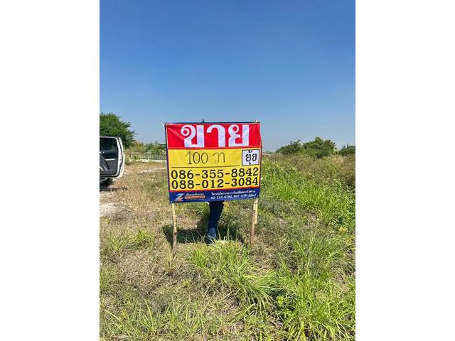 ขายที่ดิน 100 ตารางวา  ซอยโป่งตามุข-หนองขยาด ซอย4