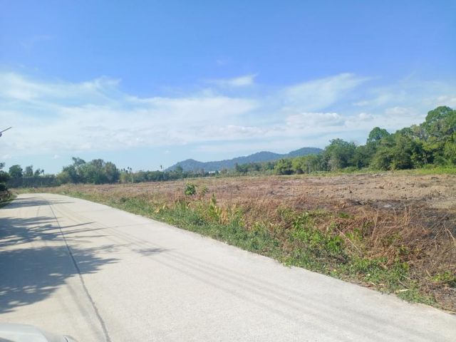 เสนอขายที่ดินแปลงเปล่า ติดถนนคอนกรีต อยู่ใกล้ถนนลาดยางเส้นแสลงไปวังแซ้ม เนื้อที่ 25 ไร่ อำเภอมะขาม จังหวัดจันทบุรี