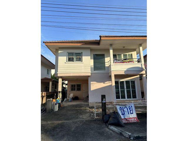 ขายถูกมาก!! บ้านเดี่ยว 2 ชั้น ม.ฉัตรหลวง 8 อ.สามโคก ใกล้ตัวเมืองปทุมธานี 2 กม. ใกล้แม็คโคร  โลตัสปทุมธานี