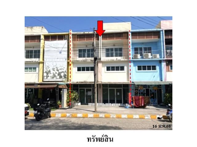 ขายอาคารพาณิชย์ พิมานชล 2 ถ.รอบบึงแก่นนคร ต.ในเมือง อ.เมือง ขอนแก