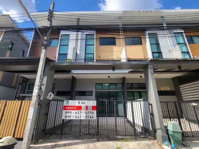 ขาย อีโค สเปซ 2  Eco Space 2 ทาวน์โฮม 3 ชั้น พื้นที่ 21ตรว.