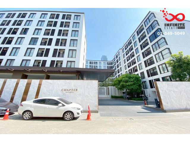 ขายคอนโด แชปเตอร์ ทองหล่อ 25 ถนนสุขุมวิท เฟอร์นิเจอร์ครบ 34 ตร.ม