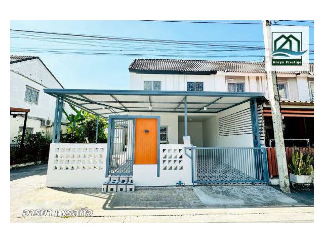 พฤกษา74/1 ศรีนครินทร์-เทพารักษ์ หลังมุม ตกแต่งพร้อมเข้าอยู่