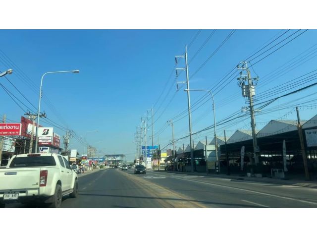 R068-044ขายที่ดิน 12-1-63.9 ไร่ติดถนนลาดปลาดุกหลังโฮมโปรบางบัวทองห่างจากถนนกาญจนาภิเษกเพียง100กว่าเมตร ทำเลดี ที่ดินถมแล้วทั้งแปลง