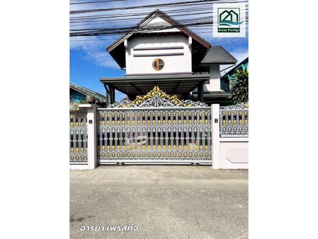 บ้านเดี่ยวซอยเทพารักษ์70 บ้านรีโนเวทใหม่เฟอร์นิเจอร์บิ้วอินพร้อมเข้าอยู่