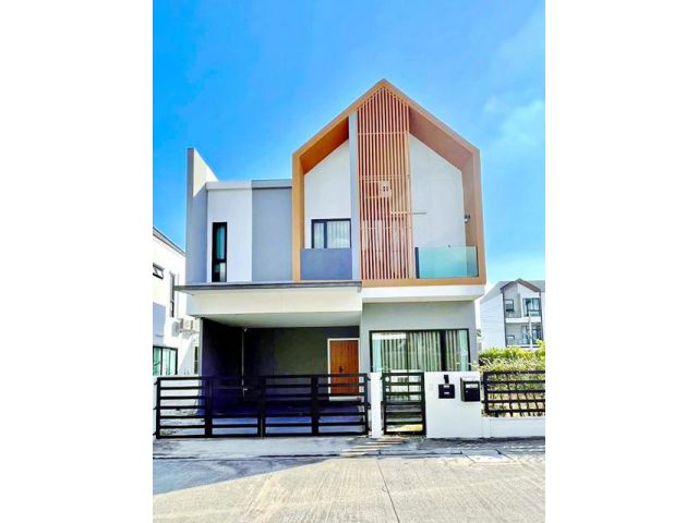 ให้เช่าบ้านเดี่ยวหัวมุม 49 เทียนทะเล11-17  สะแกงาม 600 ม.พระราม 2