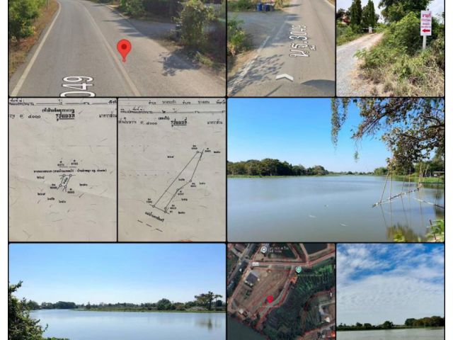 ขายที่ดินติดแม่น้ำนครชัยศรี จ.นครปฐม ทำเลดี ที่ดินถมแล้ว