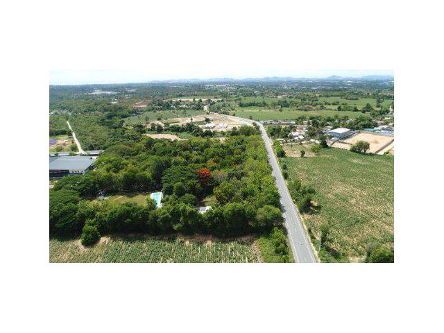 ขายที่ดิน 4 ไร่ ติดถนนสันติคาม ต.หนองปลาไหล อ.บางละมุง จ.ชลบุรี