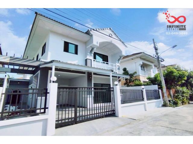 ขายบ้านเดี่ยว 2 ชั้น 37.1 ตารางวา หมู่บ้านบุรีรมย์ วงแหวน-ปิ่นเกล้า ถนนกาญจนาภิเษก