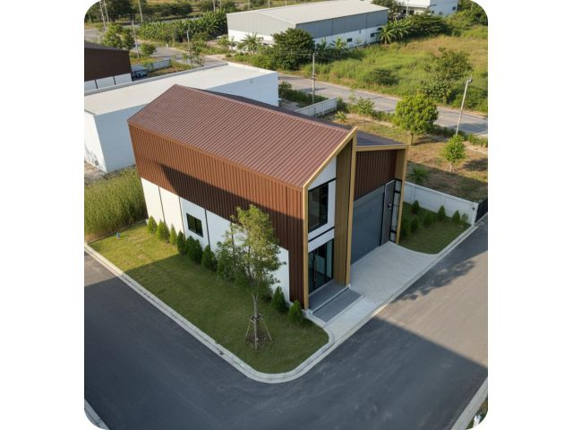 ขายที่ดินพร้อมสร้างโรงงาน โกดัง คลังสินค้า