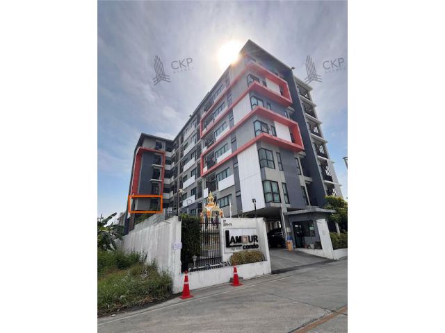 ลามูร์ คอนโด ใกล้รถไฟฟ้า BTS คูคต ห้องมุม พื้นที่กว้างสุดในชั้น