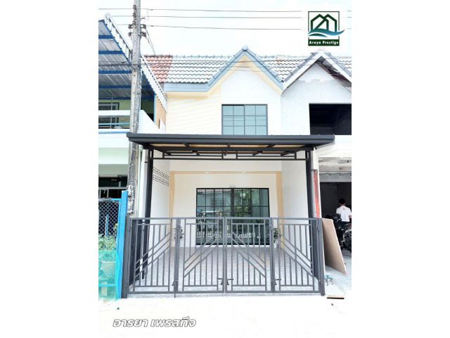 ทาวน์เฮ้าส์2ชั้น ซอยรามอินทรา21 ตกแต่งพร้อมเข้าอยู่