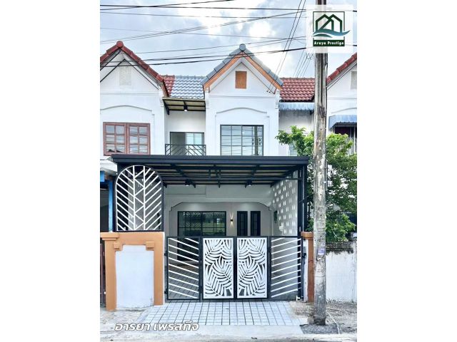 กรุงทอง สายไหม33 ถนนเส้นเมน ตกแต่งพร้อมพร้อมเข้าอยู่