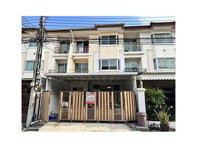 ให้เช่าทาวน์โฮม 3 ชั้น หมู่บ้านศุภาลัยวิลล์ สุขุมวิท - ศรีนครินทร์ ใกล้ไบเทคบางนา (N.1715)