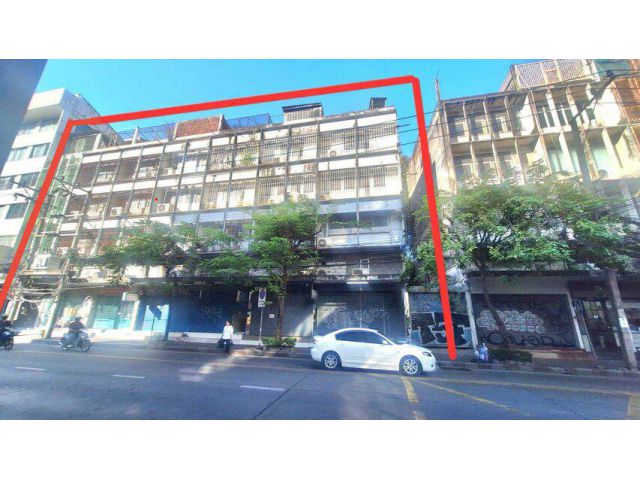 ขายอาคารพาณิชย์ 6 คูหาติดกัน มเหสักข์ สีลม เนื้อที่ 121.10 ตร.ว. แขวงสุริยวงศ์ เขตบางรัก กรุงเทพมหานคร