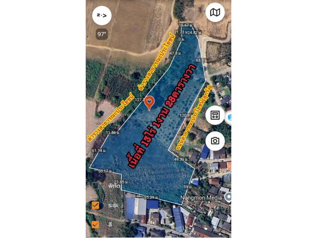 ด่วนที่แปลงสวยบึงศรีราชา 13-1-28ไร่ ไร่ละ 4ล้าน ต.บึง อ.ศรีราชา จ.ชลบุรี  ที่ดินติดถนนสองด้านด้านแรกติดถนนคอนกรีต