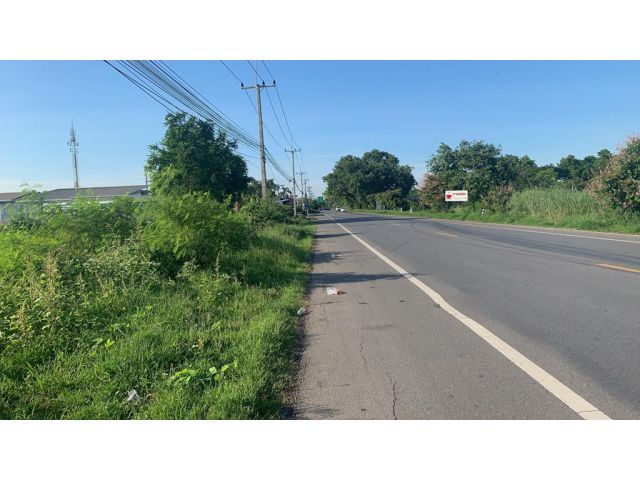 ขายที่ดิน 30 ไร่ หน้ากว้าง 230 เมตร คลองสิบ รังสิต-นครนายก อ.ธัญบุรี จ.ปทุมธานี