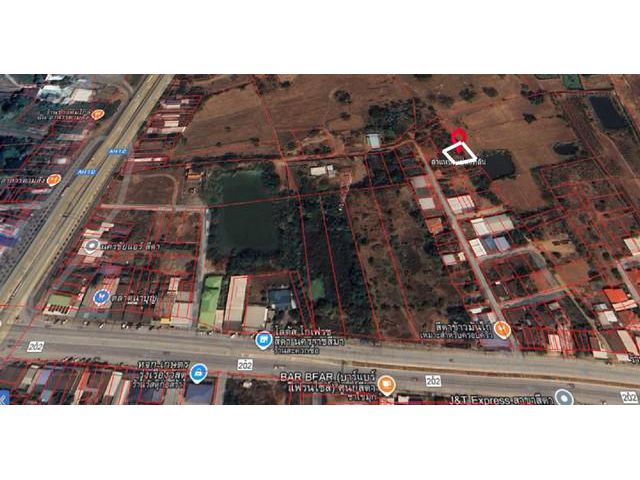 ขายที่ดินราคาถูก ทำเลทอง เนื้อที่ 69 ตร.ว. ใจกลางอ.สีดา จ.นครราชส