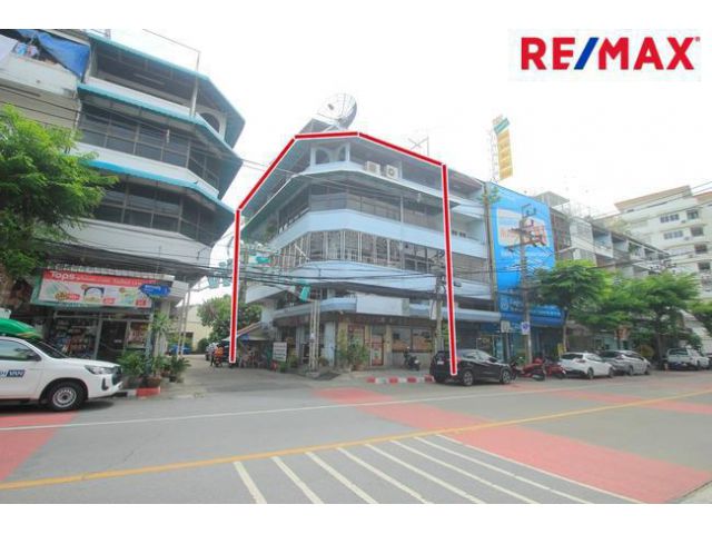 อาคารพาณิชย์พระราม3เจริญกรุงซ.แฉล้มนิมิตร ริมถนน2ห้องคู่ ห้องมุมปากซอยสุดประเสริฐ1 หน้าหมู่บ้านศรีรัชดา ใกล้ทางด่วน