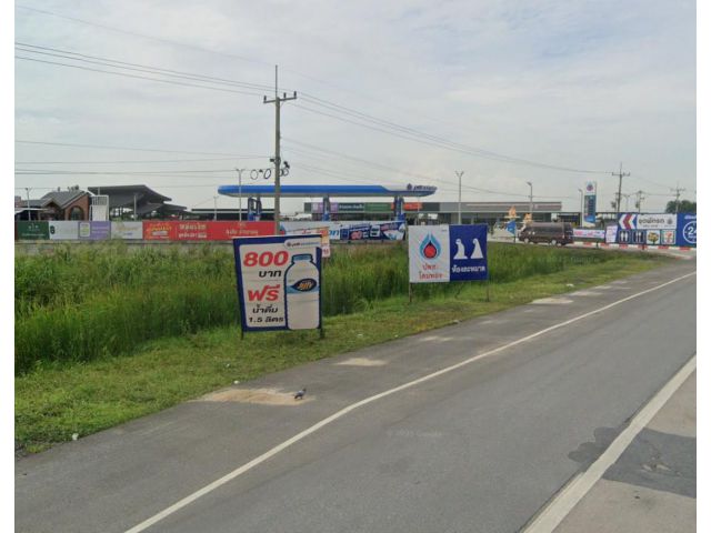 ขายที่ดิน 6 ไร่ ติดถนน347 ติดปั๊ม ปตท. อ.เมือง จ.พระนครศรีอยุธยา