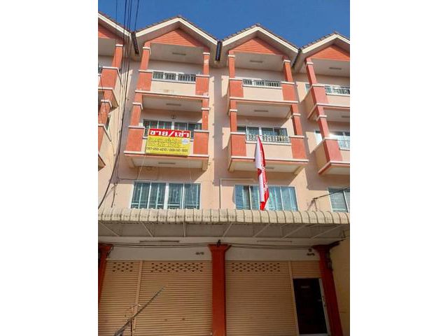 ให้เช่า อาคารพาณิชย์ 4 ชั้น 2 คูหา  ติดถนนคู้บอน 27 แยก38