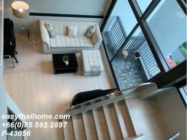 P-43056 ให้เช่า คอนโด ริทึ่ม สุขุมวิท 44/1 Phra Khanong, Khlong Toei, Bangkok พร้อมอยู่ ราคาถูก Line Id @easythaihome 08