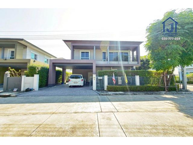 ขายบ้านเดี่ยว 2 ชั้น ชวนชื่น แกรนด์ ราชพฤกษ์ -พระราม 5 ถนนนครอินทร์ หลังมุม ใกล้สถานีรถไฟฟ้าสายสีม่วง(ติวานนท์)