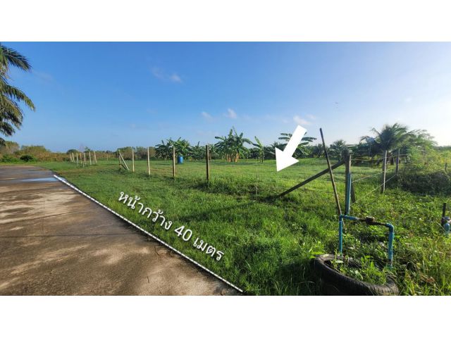 ที่ดินสวย บรรยากาศดี สงบเป็นส่วนตัว ใกล้เมือง อ.เมือง จ.นครศรธรรมราช