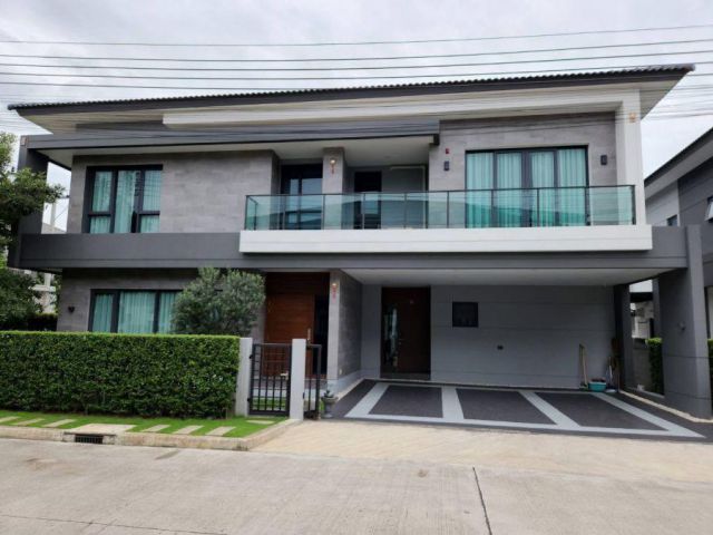 PK918Thecityบางนา บ้านขนาดใหญ่รองTOPโครงการ แปลงมุมถนนเมน ติดห้างเมกาบางนาเพียง 800 เมตร