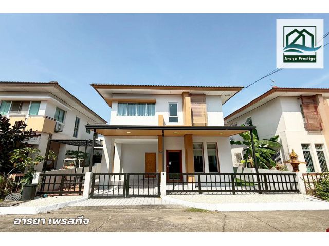 พร้อมพัฒน์ กรีนโนวา ถนนปัญญาอินทรา ตกแต่งพร้อมเข้าอยู่