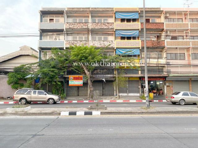 อาคารพาณิชย์ ติดถนนสนามบินน้ำ ตำบลท่าทราย เมืองนนทบุรี