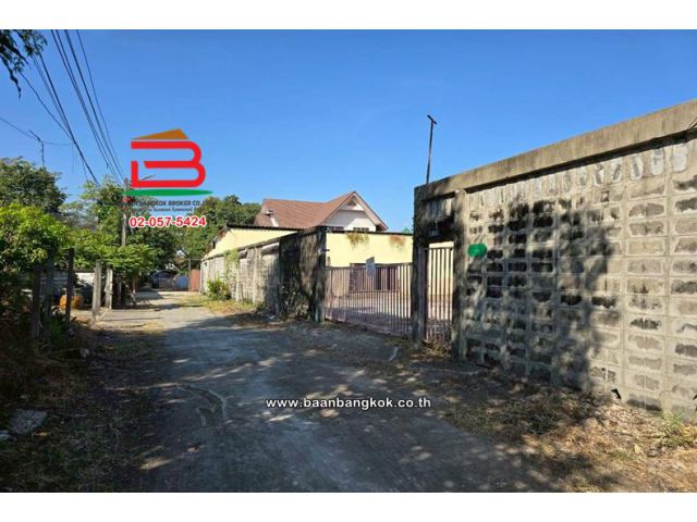 ให้เช่า ที่ดินเปล่า เนื้อที่ 180 ตร.ว. อ่อนนุช 66 แยก 1-2 (โมราวรรณ) ถนนอ่อนนุช แขวงประเวศ เขตประเวศ