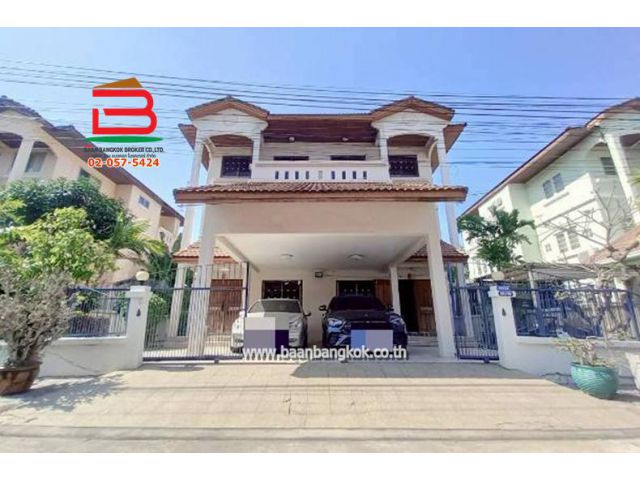 บ้านเดี่ยว ศิรินทร์เฮ้าส์ โครงการ 5 (ใกล้ห้างซีคอนสแควร์ศรีนครินทร์) เนื้อที่ 83 ตรว. แขวงประเวศ เขตประเวศ