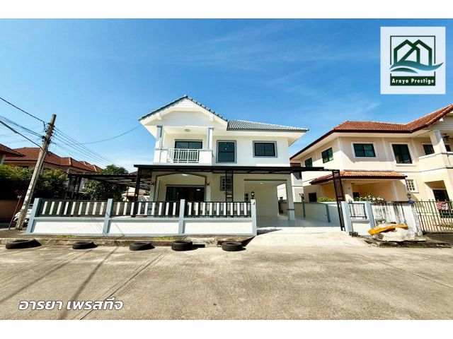 เต็มสิริ1 มิตรไมตรี12 หนองจอก หลังมุม ตกแต่งพร้อมเข้าอยู่