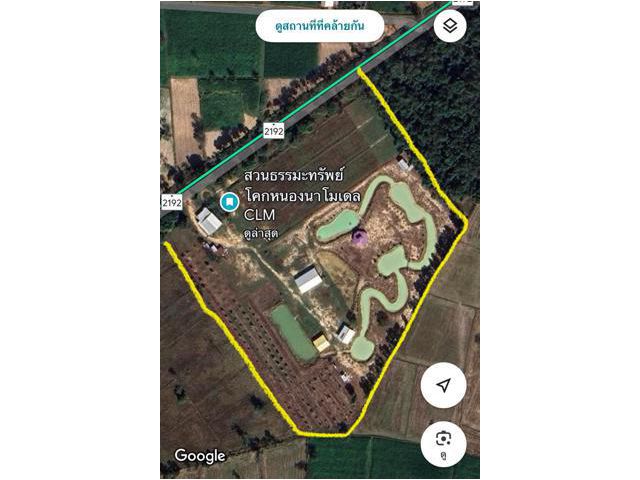 ขายด่วน! ที่ดิน 25ไร่ 2งาน พร้อมสิ่งปลูกสร้าง ติดถนน เดชอุดม-นาห่อม (อบ.2192)