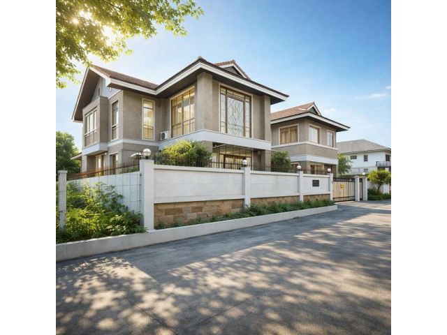 บ้านเดี่ยว 2ชั้นหลังให้เช่าเดอะเซอร์เคิล ราชพฤกษ์ 2.1กม 5นอน