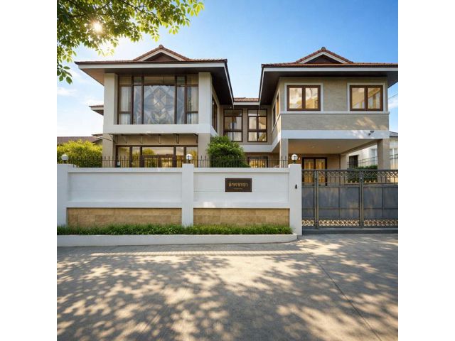 เดอะเซอร์เคิล ราชพฤกษ์ 2.1กม คฤหาสน์ 2ชั้นหลังใหญ่ วัสดุพรีเมียม